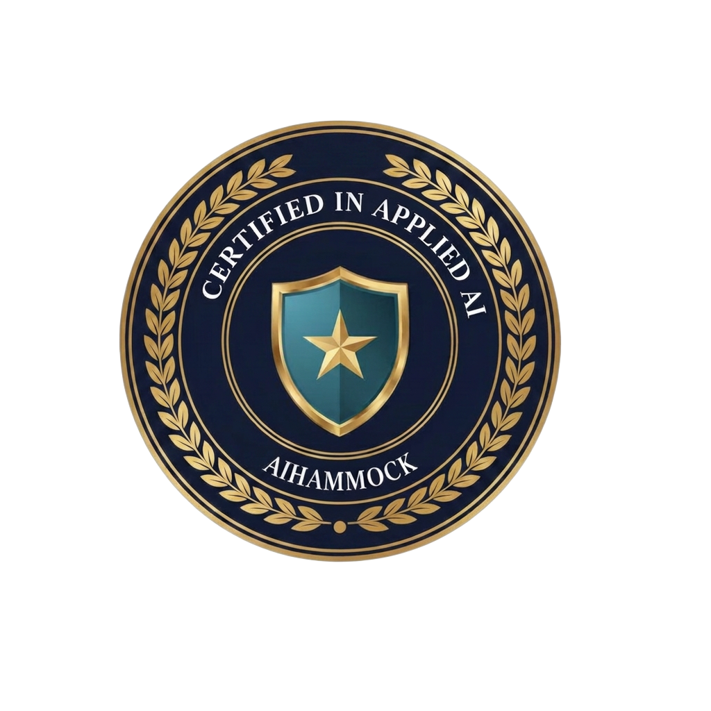 AiHammock Applied AI Certification badge
